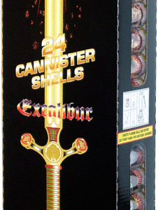 Excalibur Fireworks 24 Pack Artillery Shells Kit