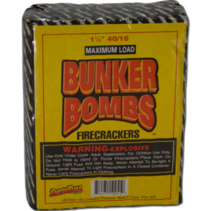 Bunker Bomb Firecrackers - Half Brick