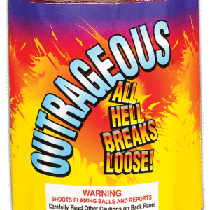 Outrageous - Aerial Cake