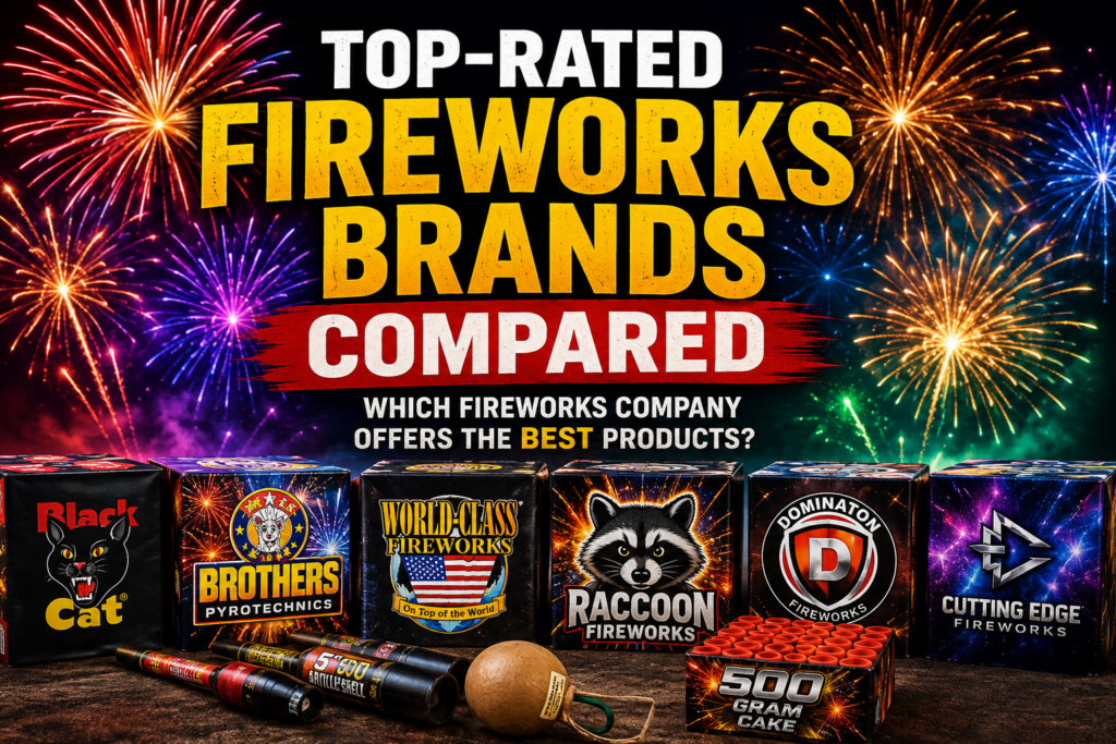 Top-Rated Fireworks Brands